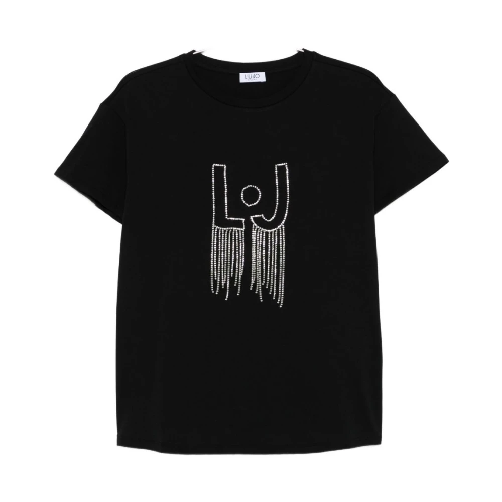 Liu Jo Women's Black T-Shirts And Polos
