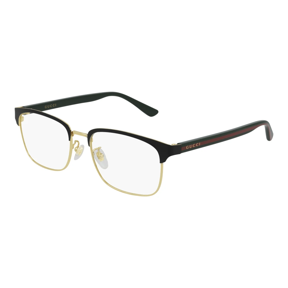 Gucci Men's Black Glasses, 54 Mm, Square Sunglasses
