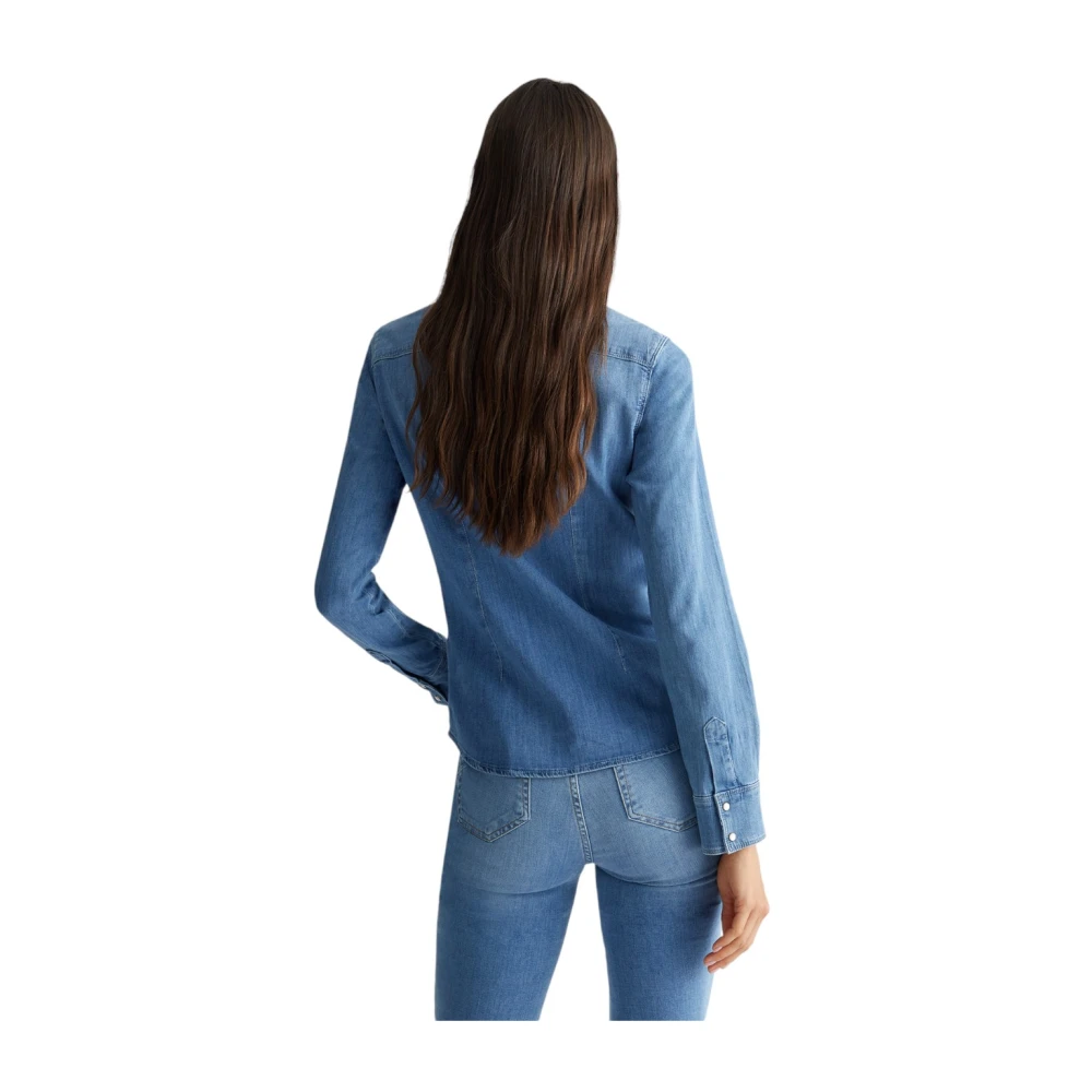 Liu Jo Stijlvolle Blouse voor Vrouwen Blue Dames