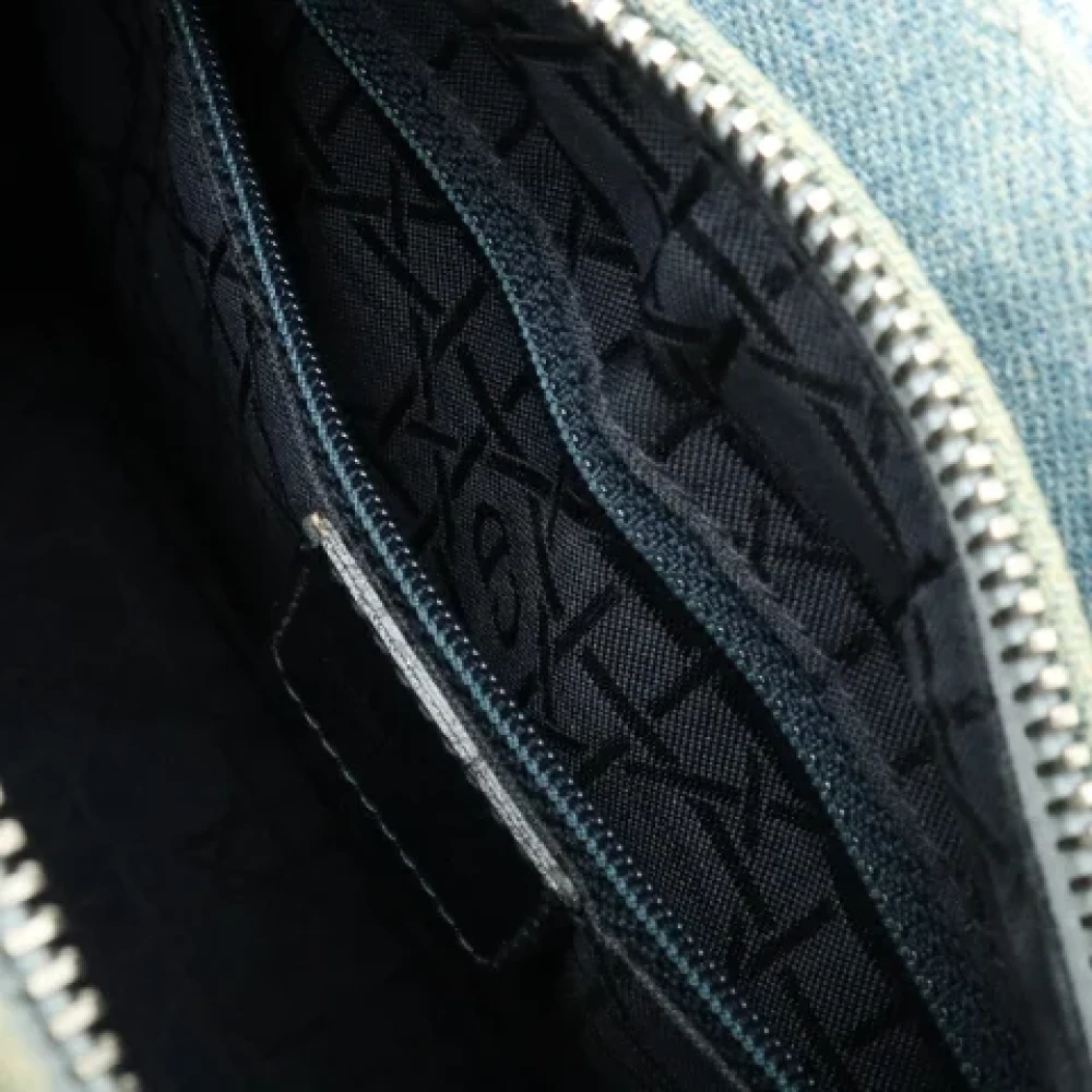 Dior Vintage Pre-owned Denim dior-bags Blue Dames