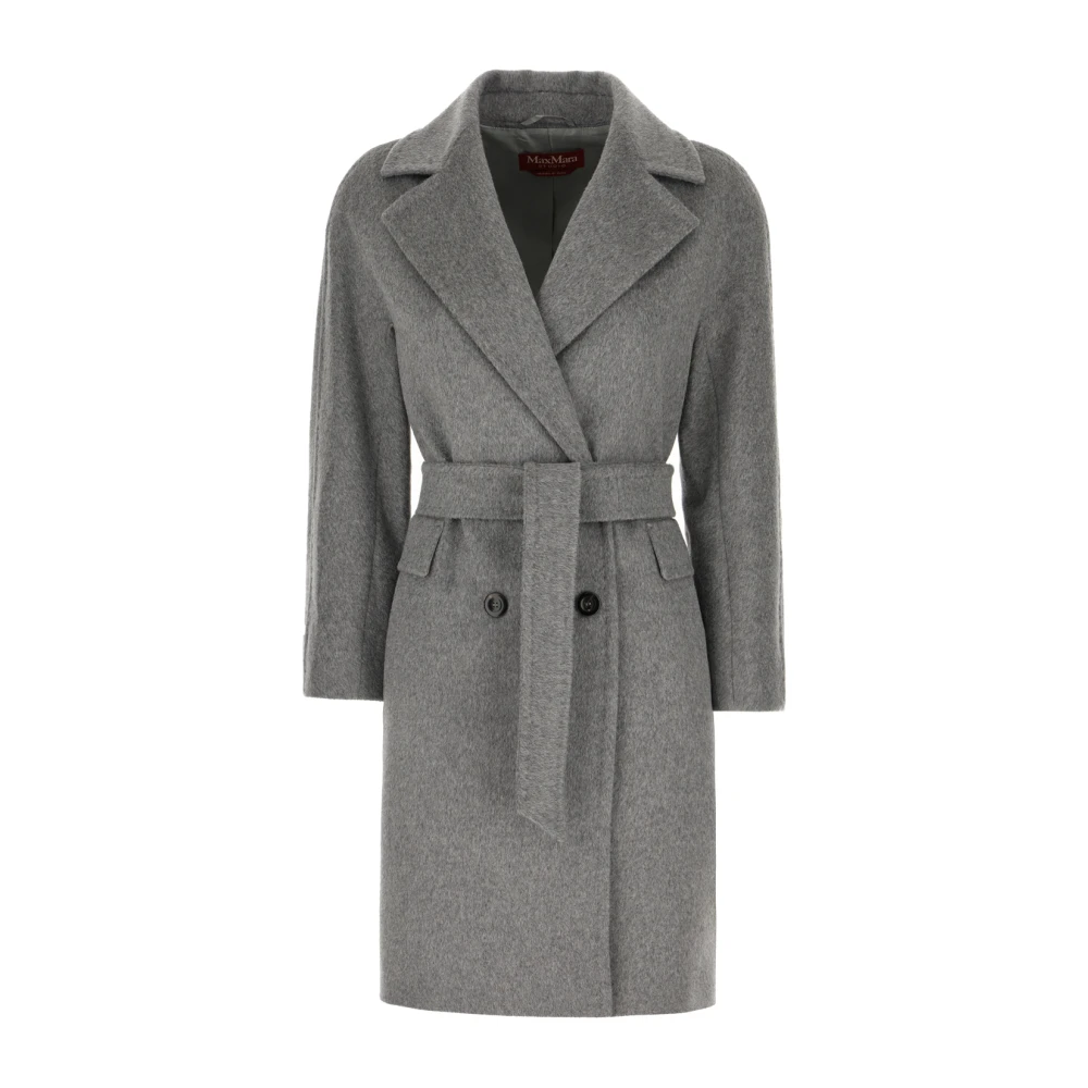 Max Mara Studio Stijlvolle Jassen Collectie Gray Dames