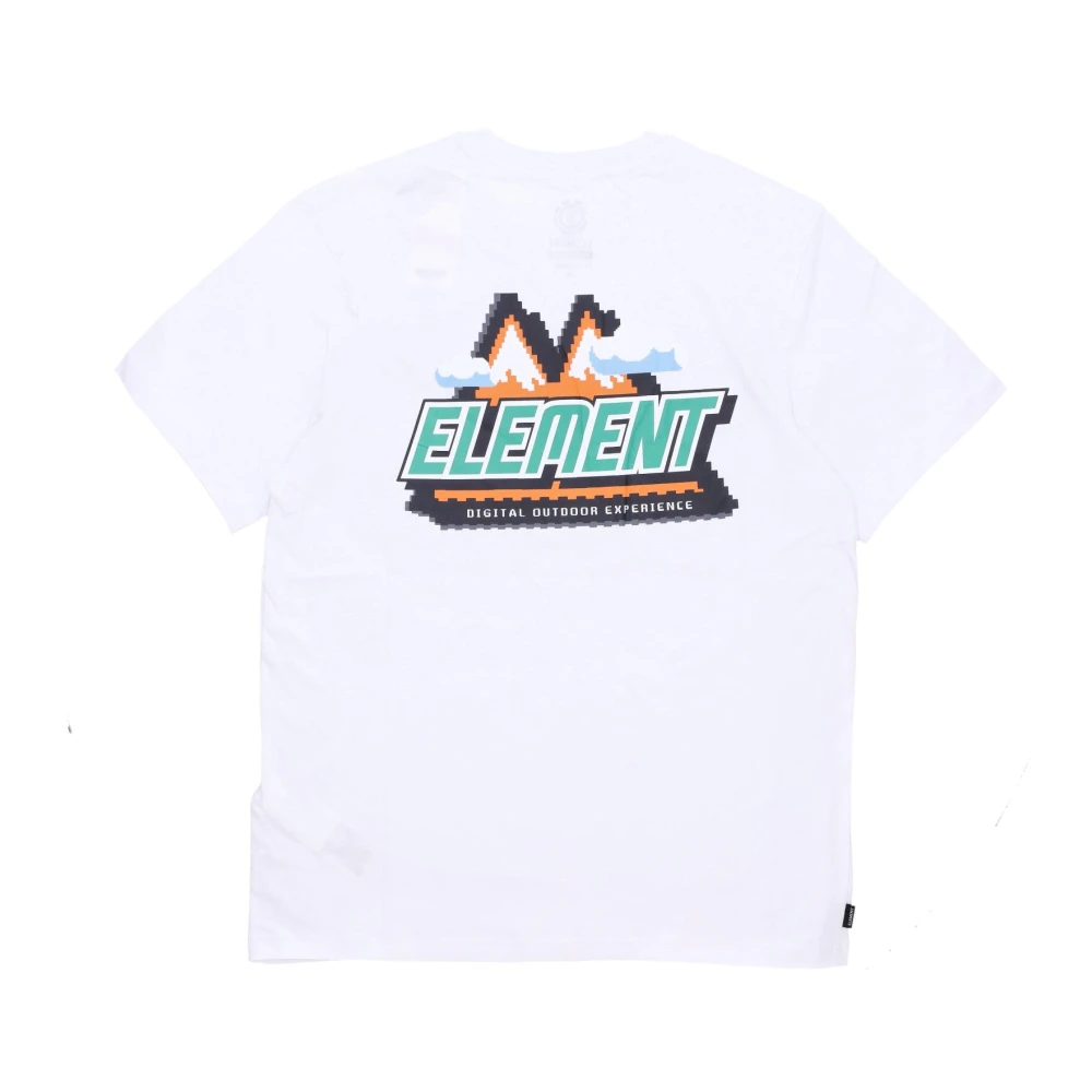 Element Buitenshirt Optic White Korte Mouw White Heren