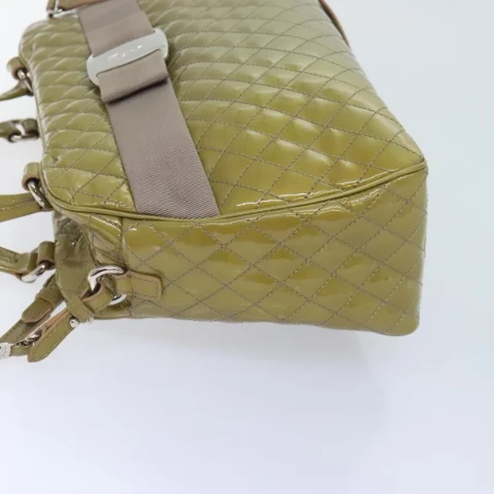 Salvatore Ferragamo Pre-owned Canvas handbags Brown Dames