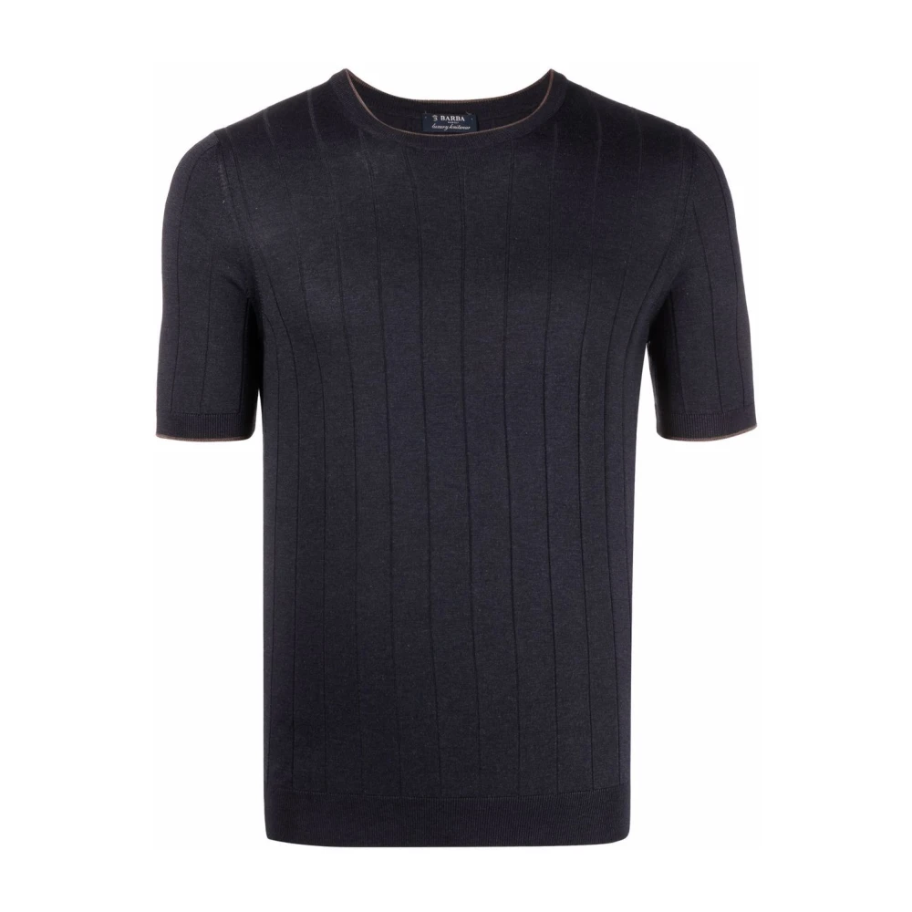 Barba - Tops > T-Shirts - Blue - Barba - Modalova
