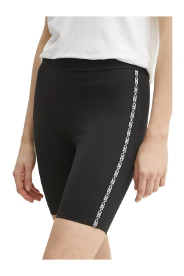 Side-logo Biker Shorts
