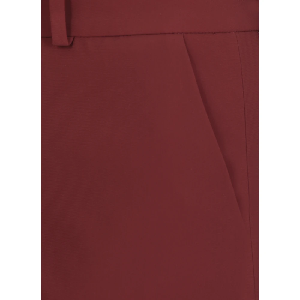 RRD Bordeaux Broek met Riemlussen Red Dames