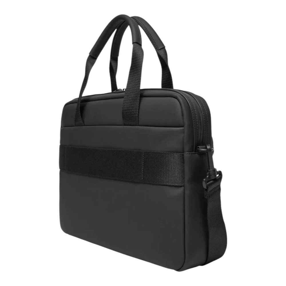 Calvin Klein Zwarte Schoudertas met Rits Black Heren