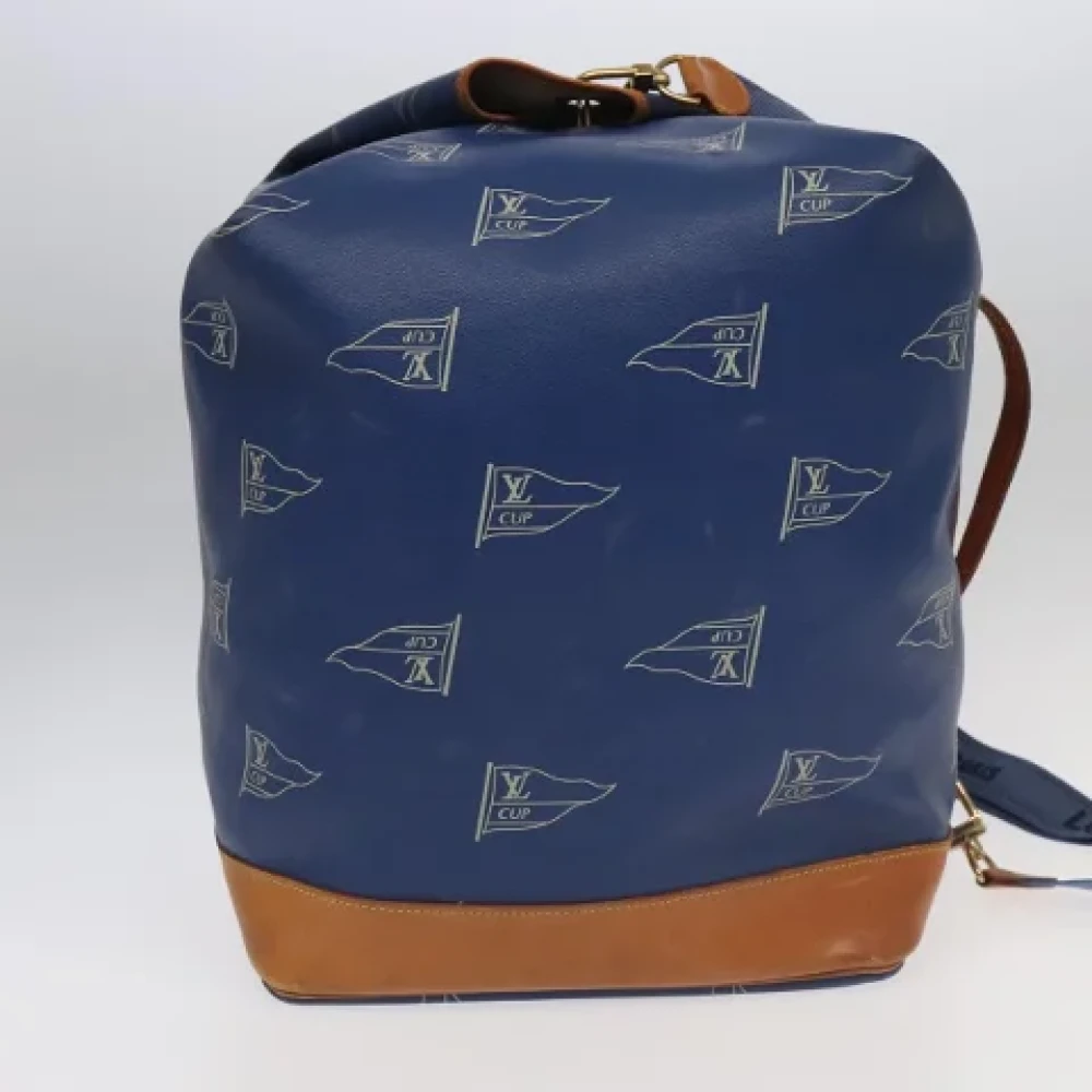 Louis Vuitton Vintage Pre-owned Canvas louis-vuitton-bags Blue Dames