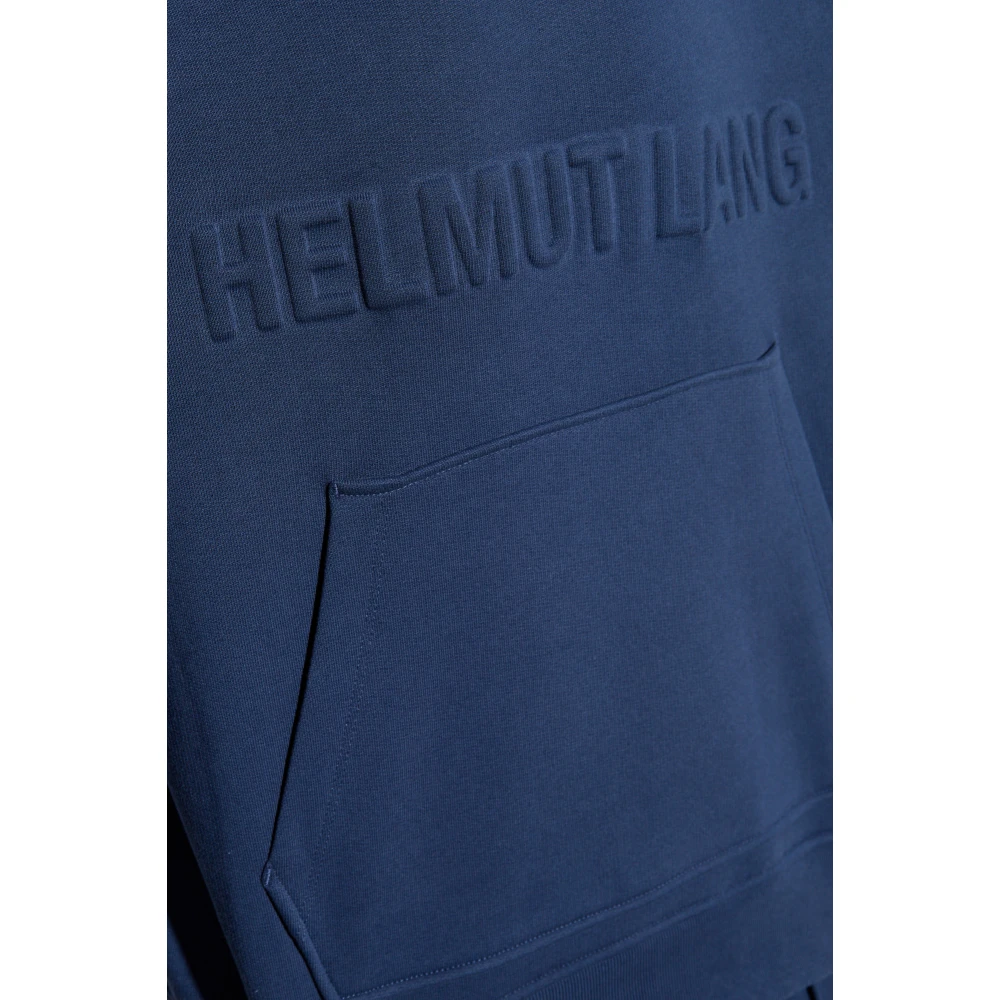 Helmut Lang Logo sweatshirt Blue Heren