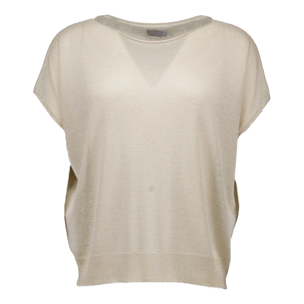 No man's land Beige Tops Beige Dames