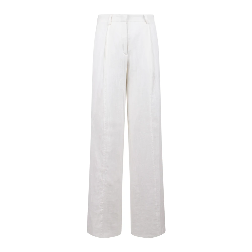 N21 Wide Trousers White Dames