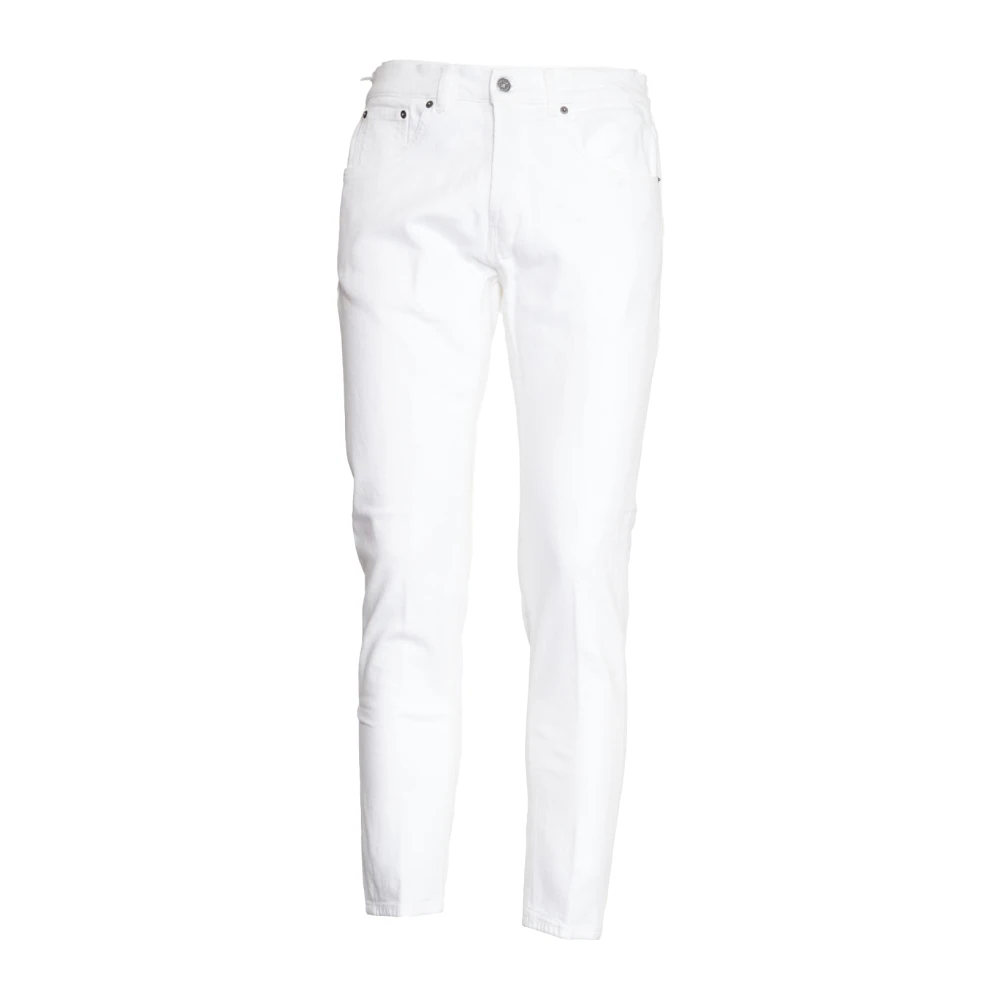 Dondup Witte Jeans voor Heren Aw23 White Heren