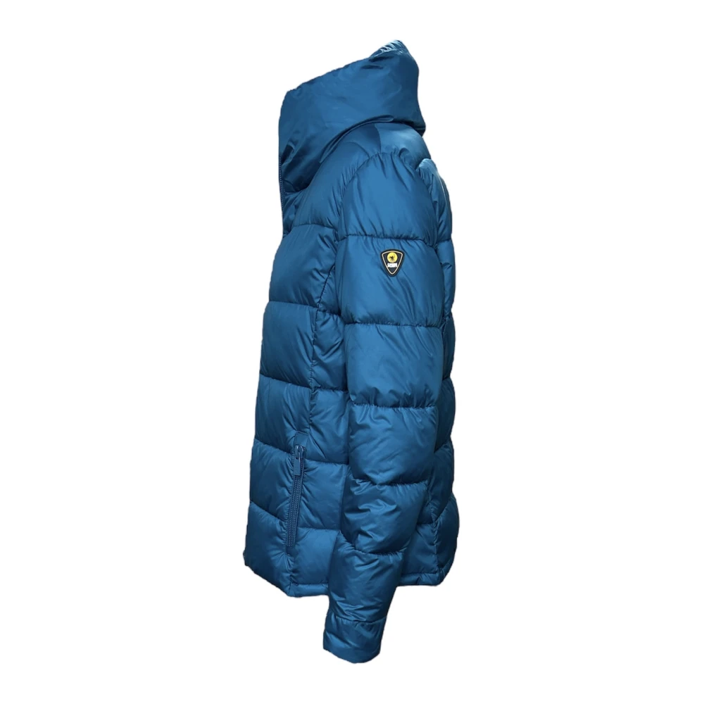 Ciesse Piumini Stijlvolle Parka met Gouden Rits Blue Heren