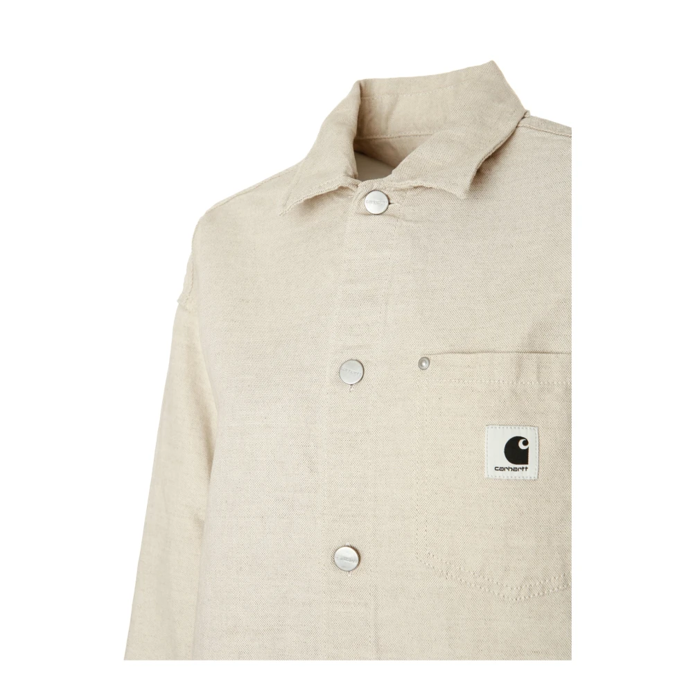 Carhartt WIP Ethel Shirt Jas Beige Heren