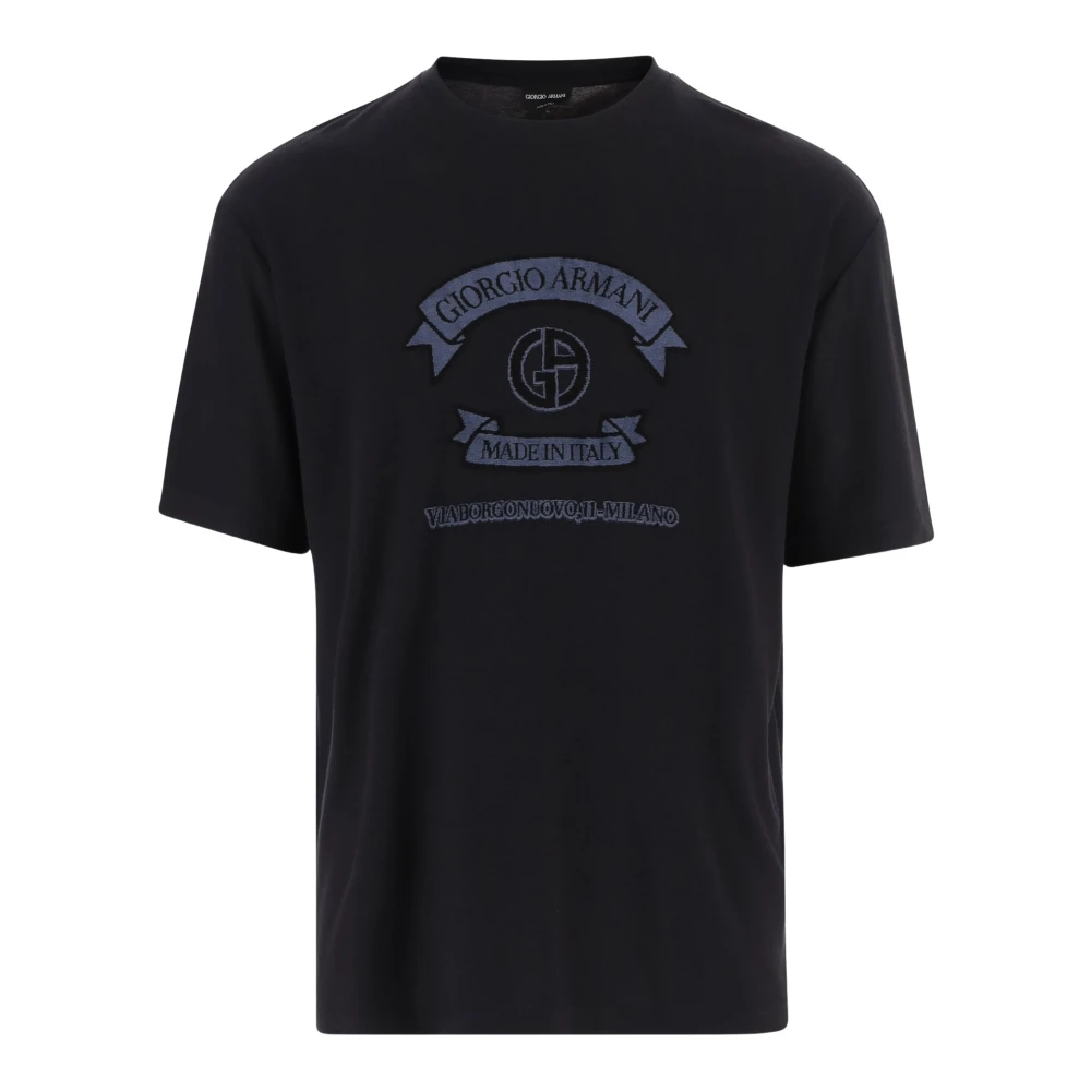 Giorgio Armani Herren Schwarz Oberteile, K, Xlgröße: