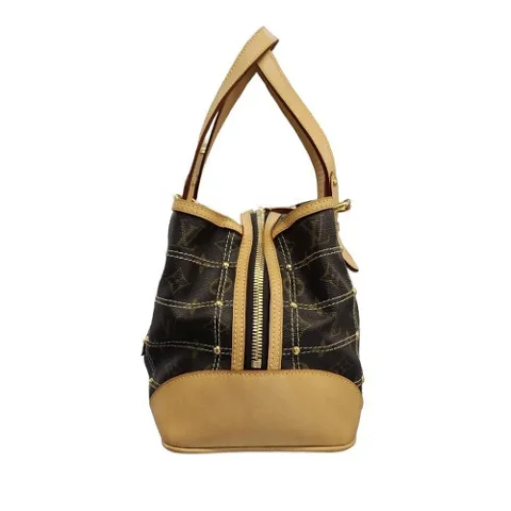 Louis Vuitton Vintage Pre-owned Fabric louis-vuitton-bags Brown Dames