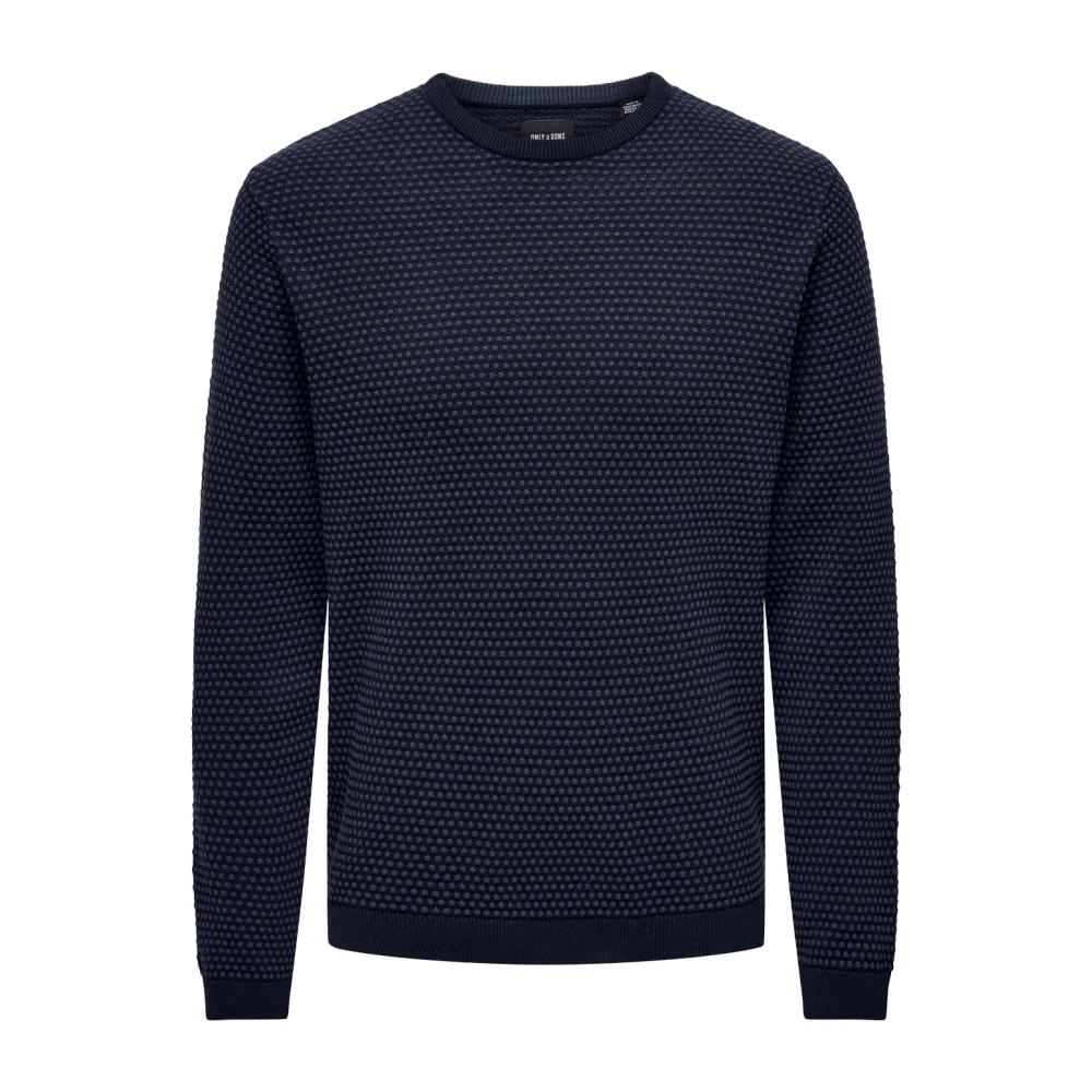 Only & Sons Stijlvolle Breisels Collectie Blue Heren