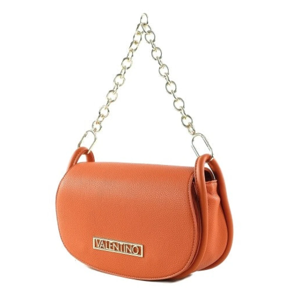 Valentino By Mario Valentino Women's Orange Vinyl Shoulder Bag Arancio - Handbags - One Size - Bags
