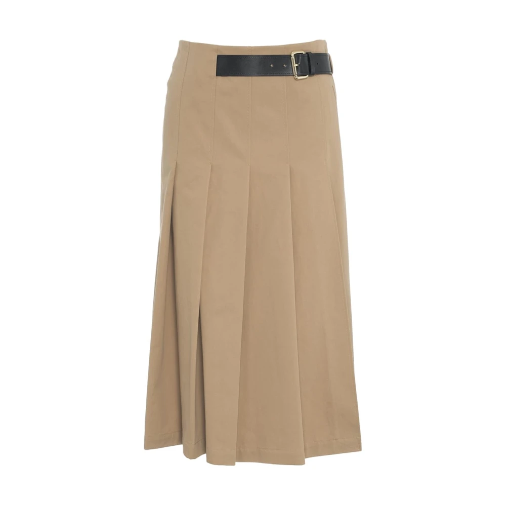 Closed Blauwe Katoenen Gebreide Trui Beige Dames