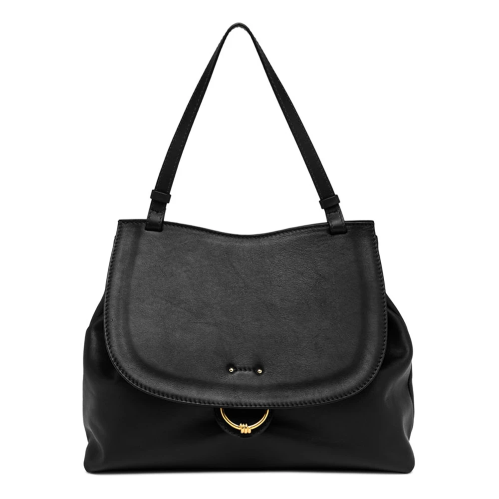 Gianni Chiarini Marlene Leren Handtas Black Dames