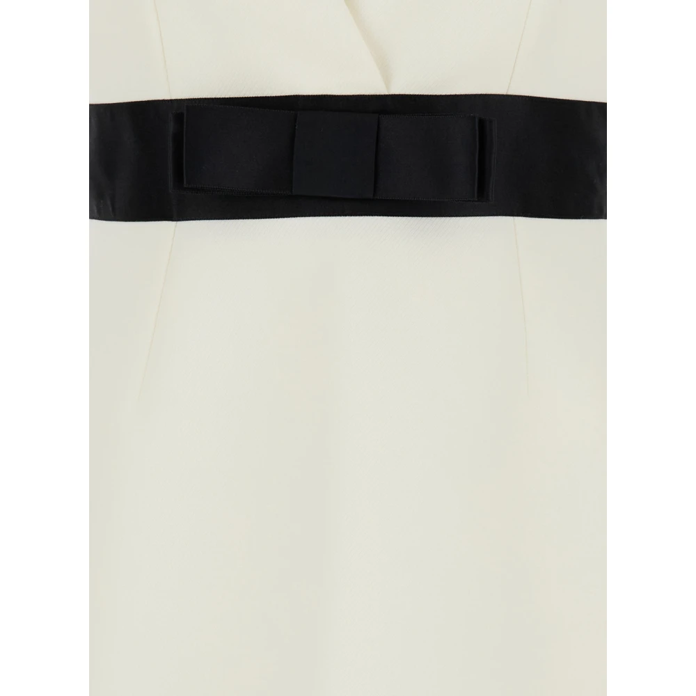 Dolce & Gabbana Witte Mini Jurk White Dames