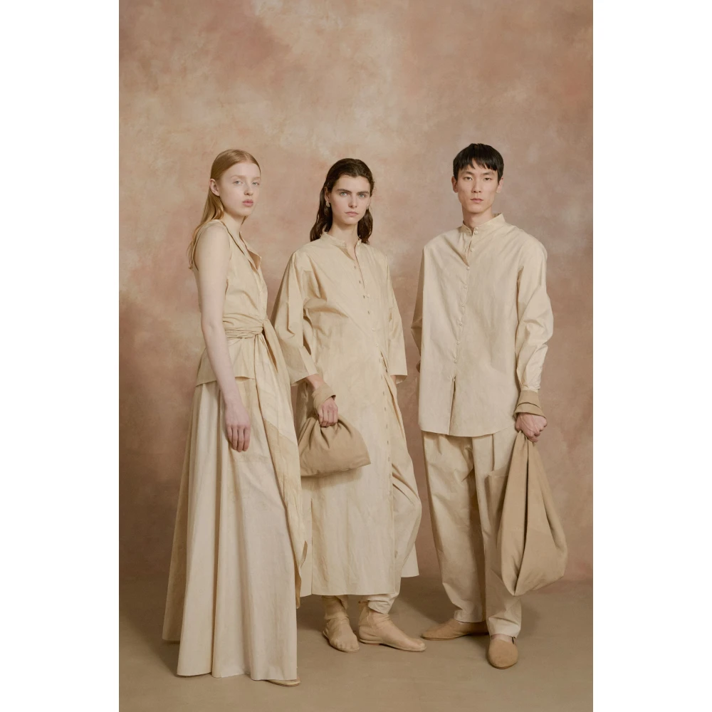 Cortana Beige maltinto overhemdjurk Beige Dames