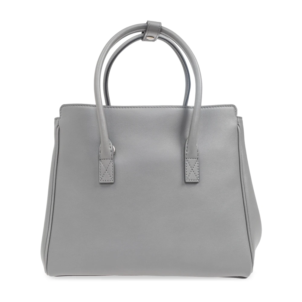 Balenciaga Handtas Hampton Mini Gray Dames
