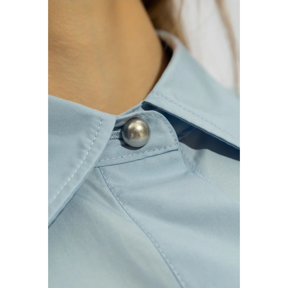 Rag & Bone Claudia Shirt Blue Dames