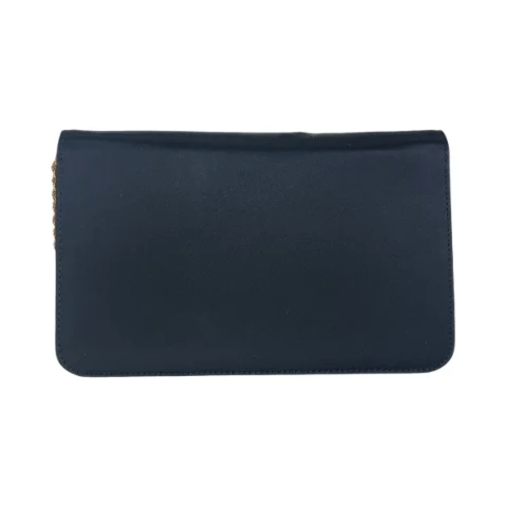 Celine Vintage Pre-owned Canvas crossbody-bags Black Dames