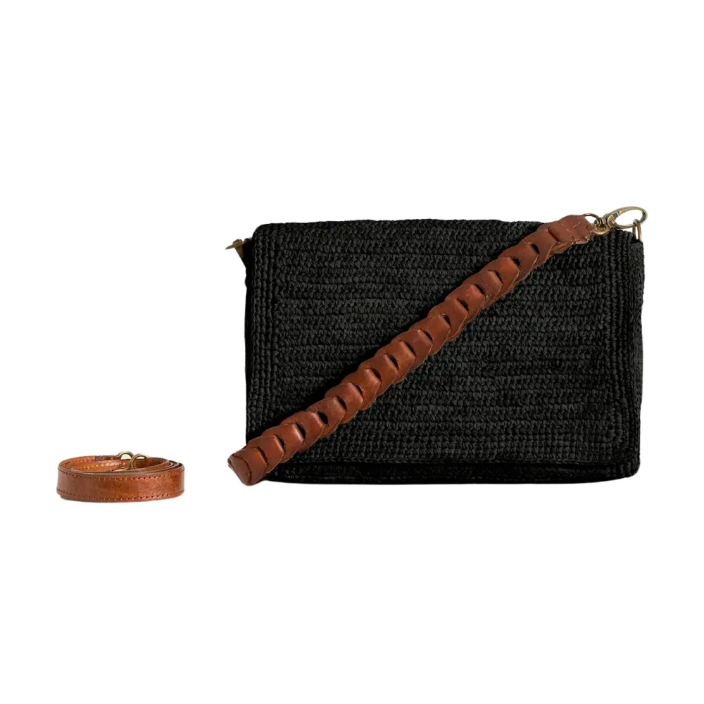 Ibeliv Stijlvolle Borsa ASA Tas Black Dames