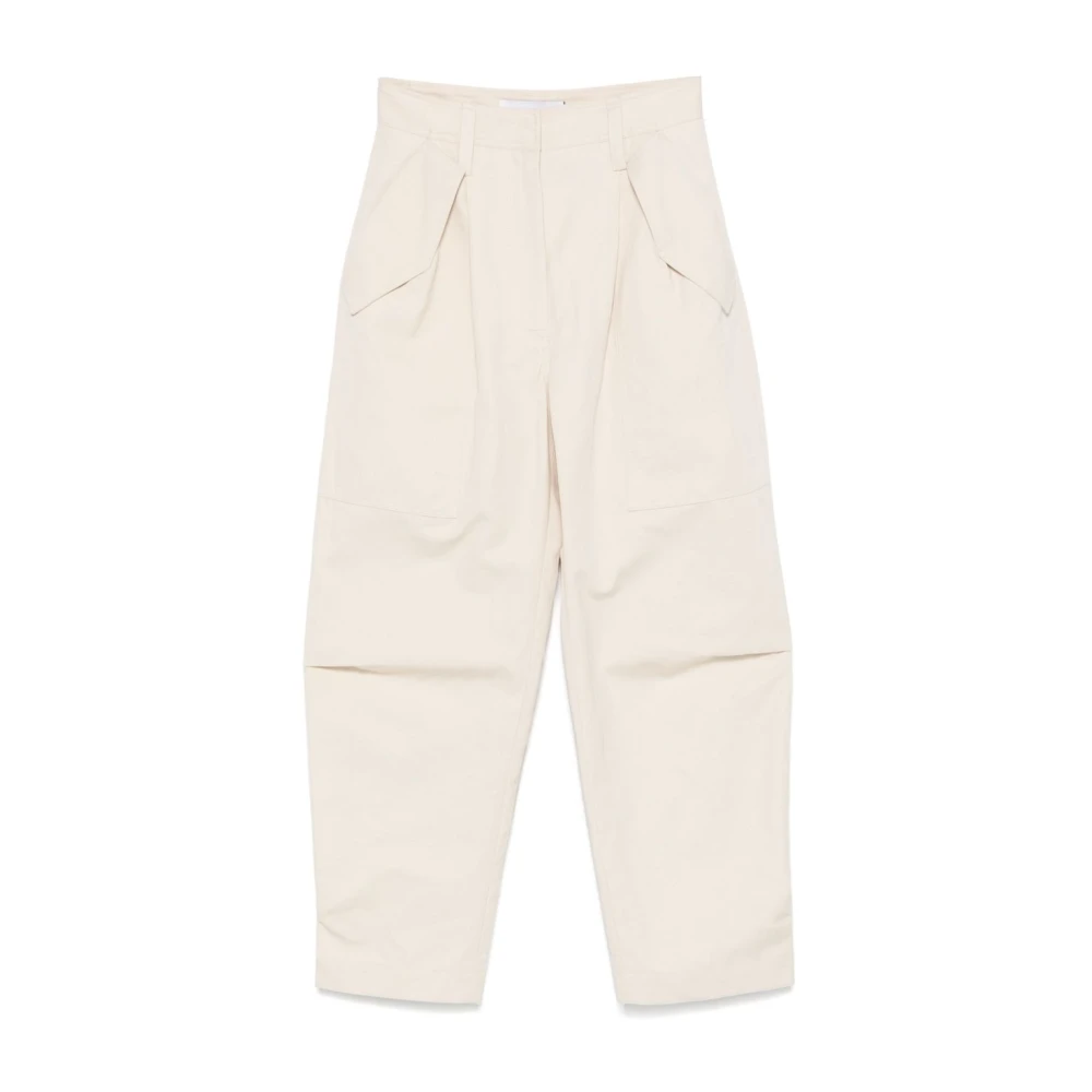 IRO Beige Broek met Zakken Beige Dames