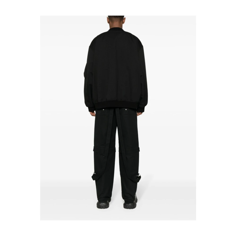 Givenchy Zwarte Katoenen Broek met Studs Black Heren