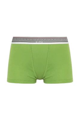 Ribbed Cotton-Jersey Trunks