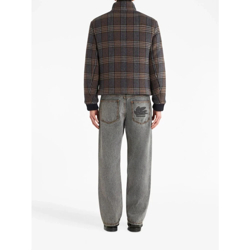 ETRO Stijlvolle Jas voor Mannen Brown Heren