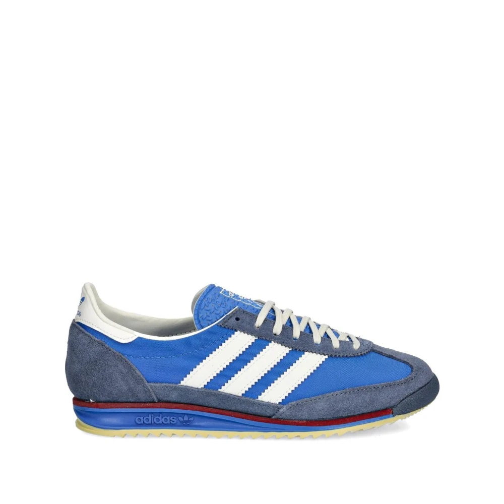 Adidas Blauwe Sneakers met 3-Streep Logo Dames Schoenen