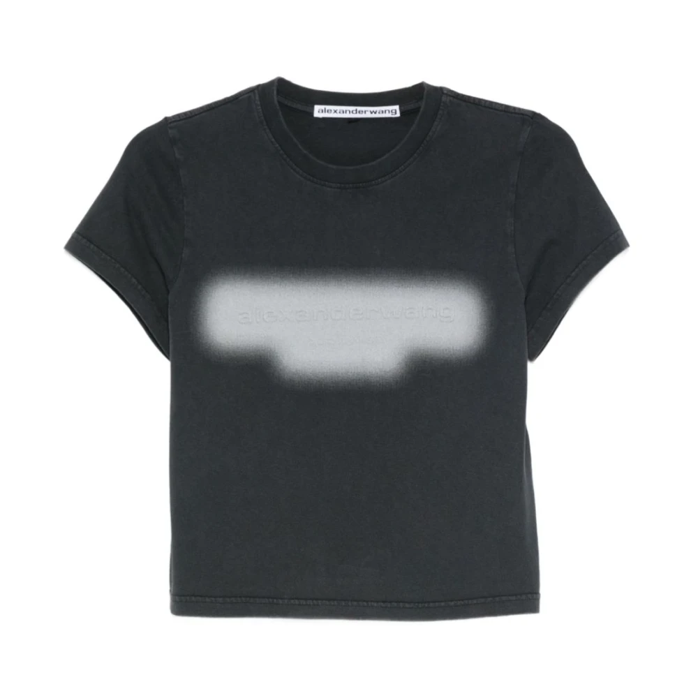 Alexander Wang Women's Black T-Shirts And Polos
