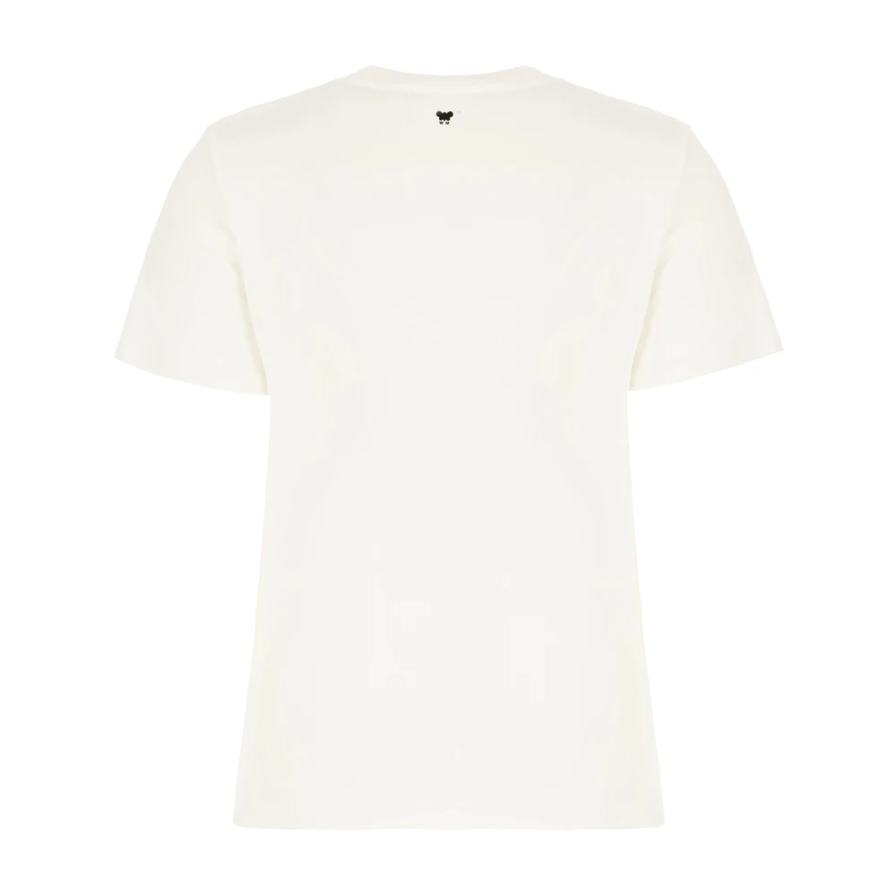 Max Mara Weekend Casual Katoenen T-Shirt voor Vrouwen White Dames