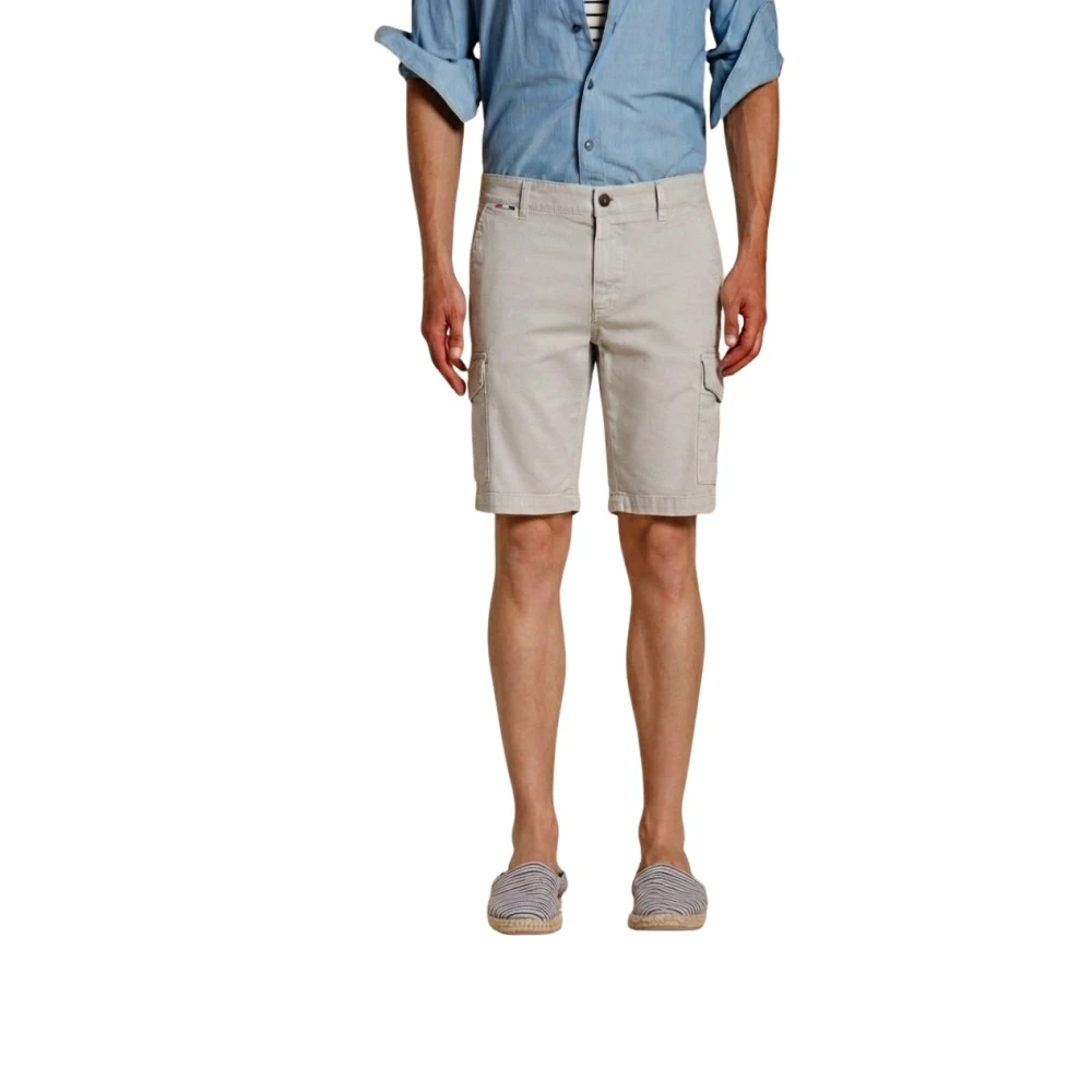 Mason's Hombre Azul Pantalones Cortos, Talla: Xl