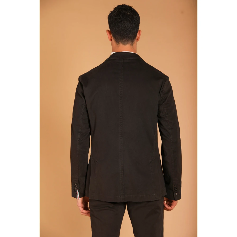 Mason's Da Vinci Herenblazer in Gabardine Brown Heren