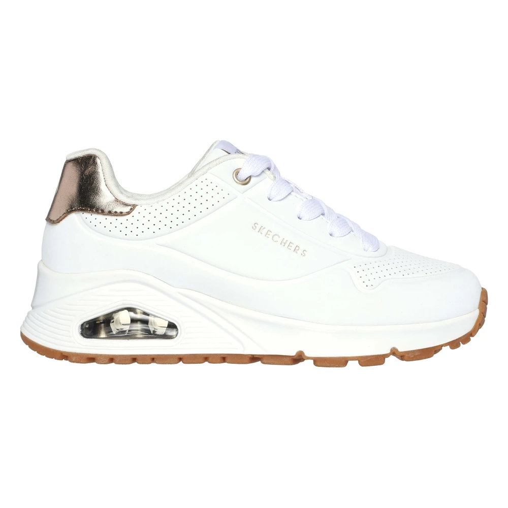 Skechers UNO Gen1 - Shimmer Away Sneakers för Barn White, Unisex