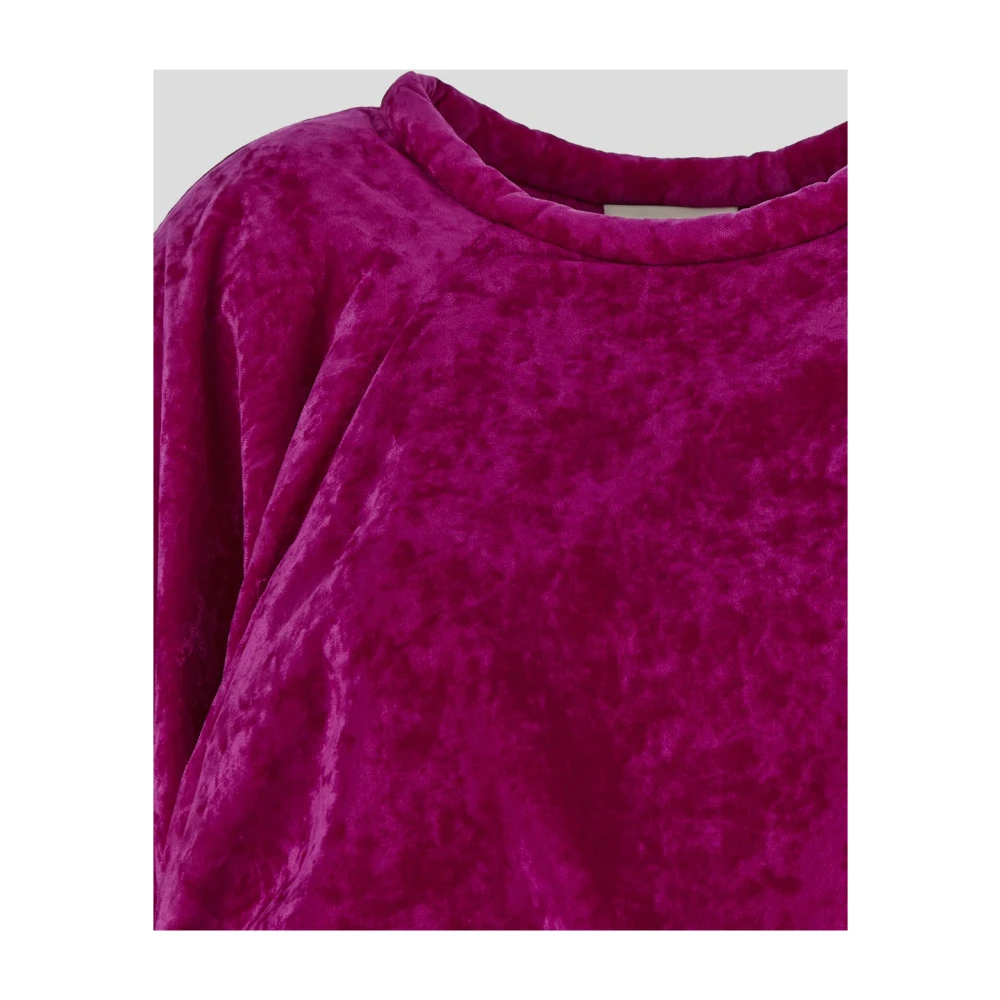 Isabel marant Polyester Lassie Jurk Purple Dames