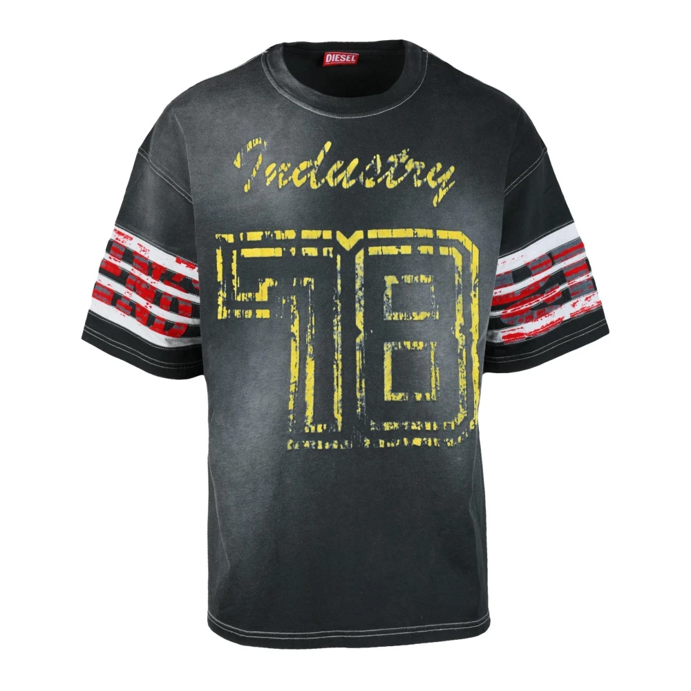 Diesel - Tops > T-Shirts - Black - Diesel - Modalova