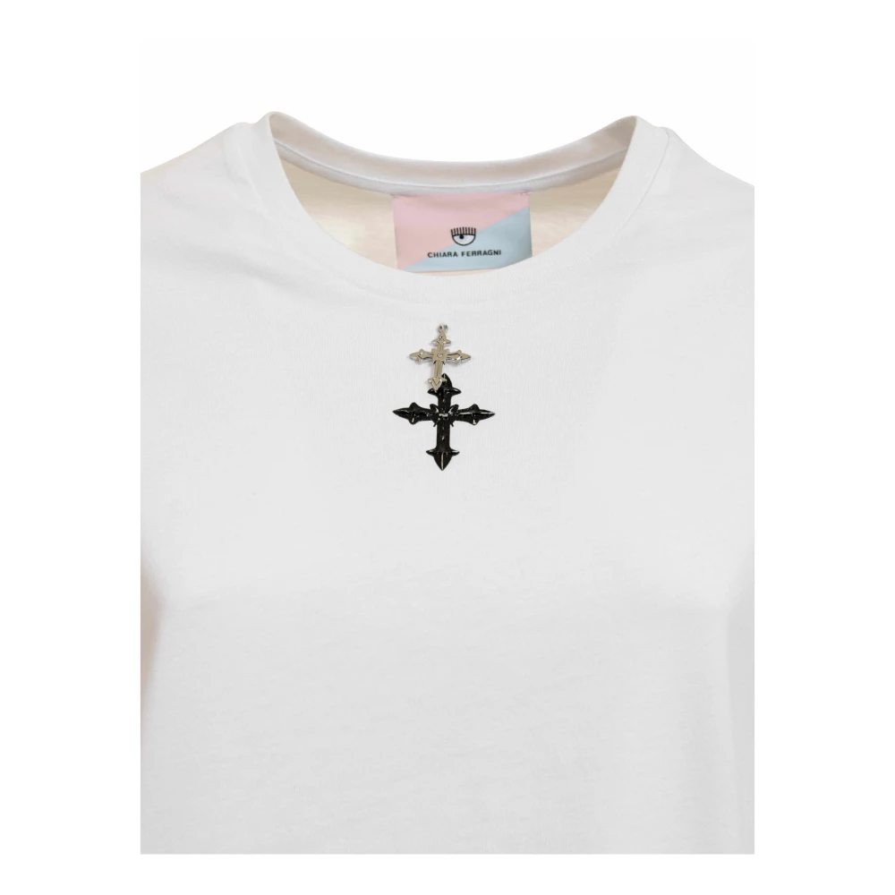 Chiara Ferragni Collection Chiara Ferragni T-shirts en Polos White Dames