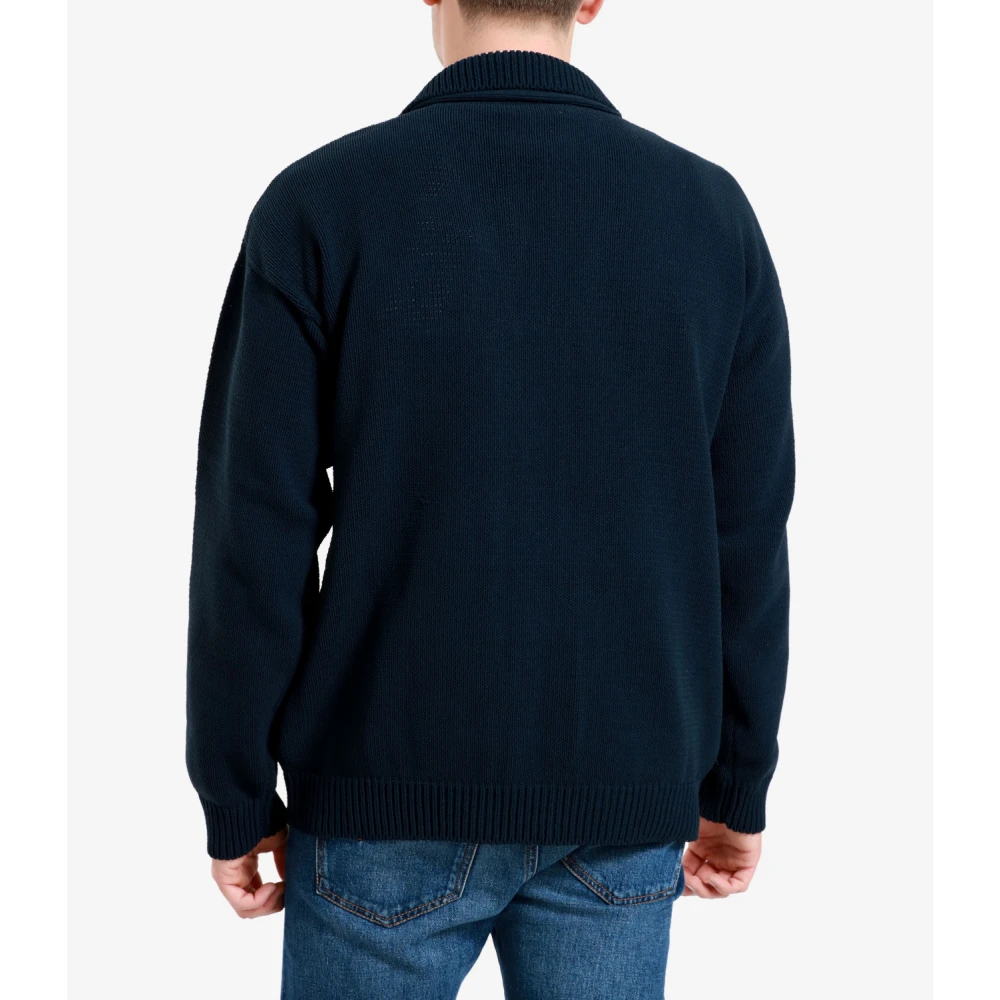 Mauro Grifoni Cardigans Blue Heren