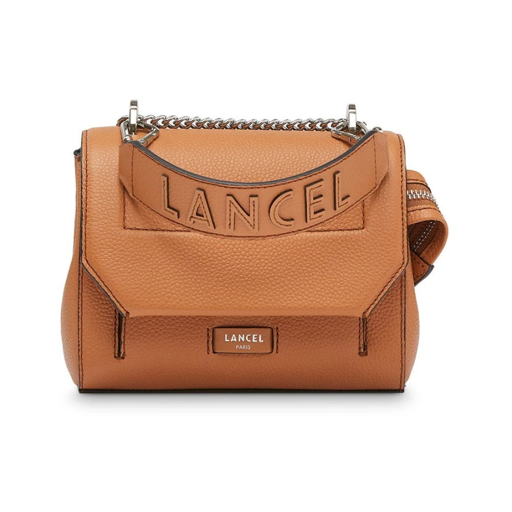 Lancel Women's Brown Handbags, One Size, Chic Urban Crossbody Bag Ninon
