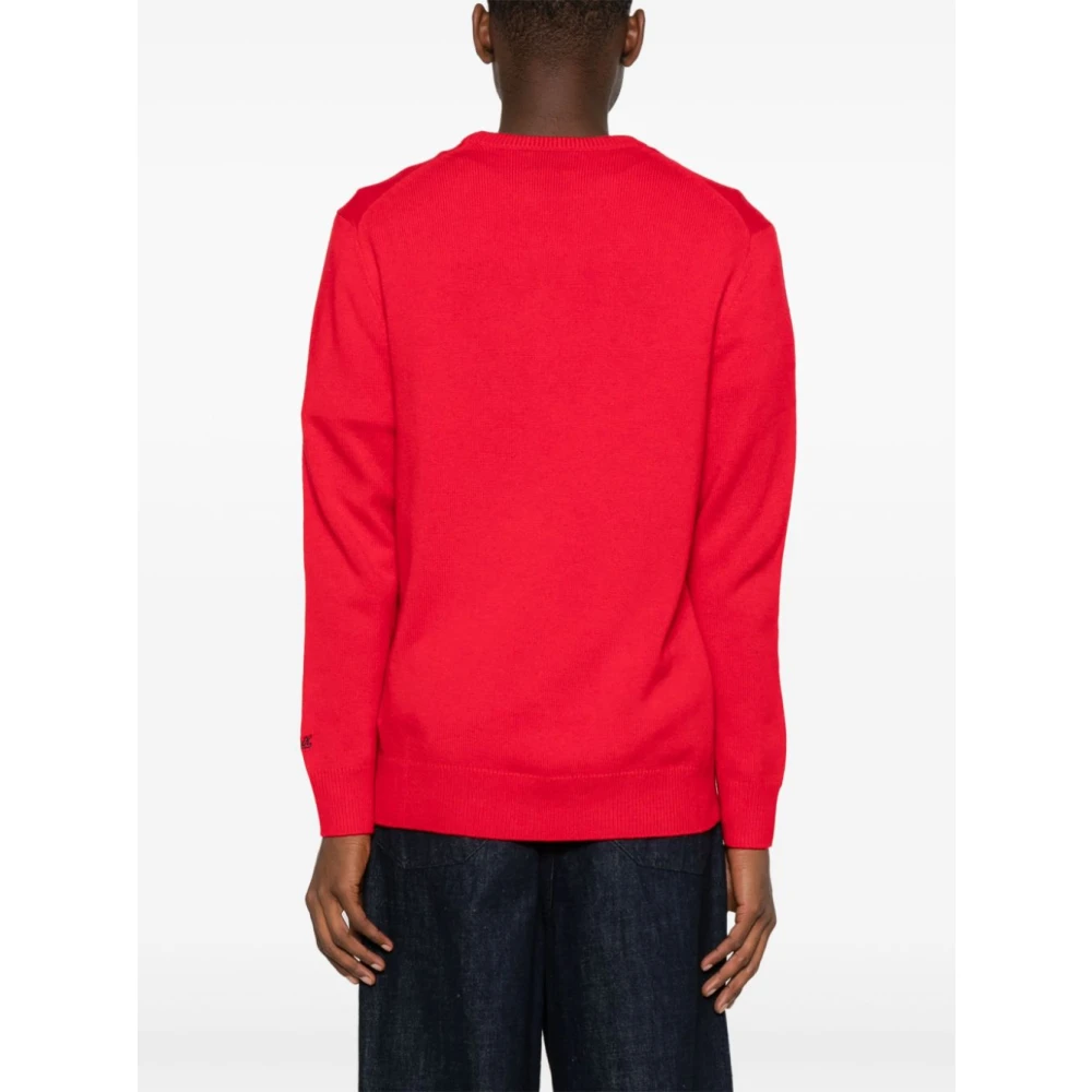 MC2 Saint Barth Rossa Sweater Aw24 Red Heren