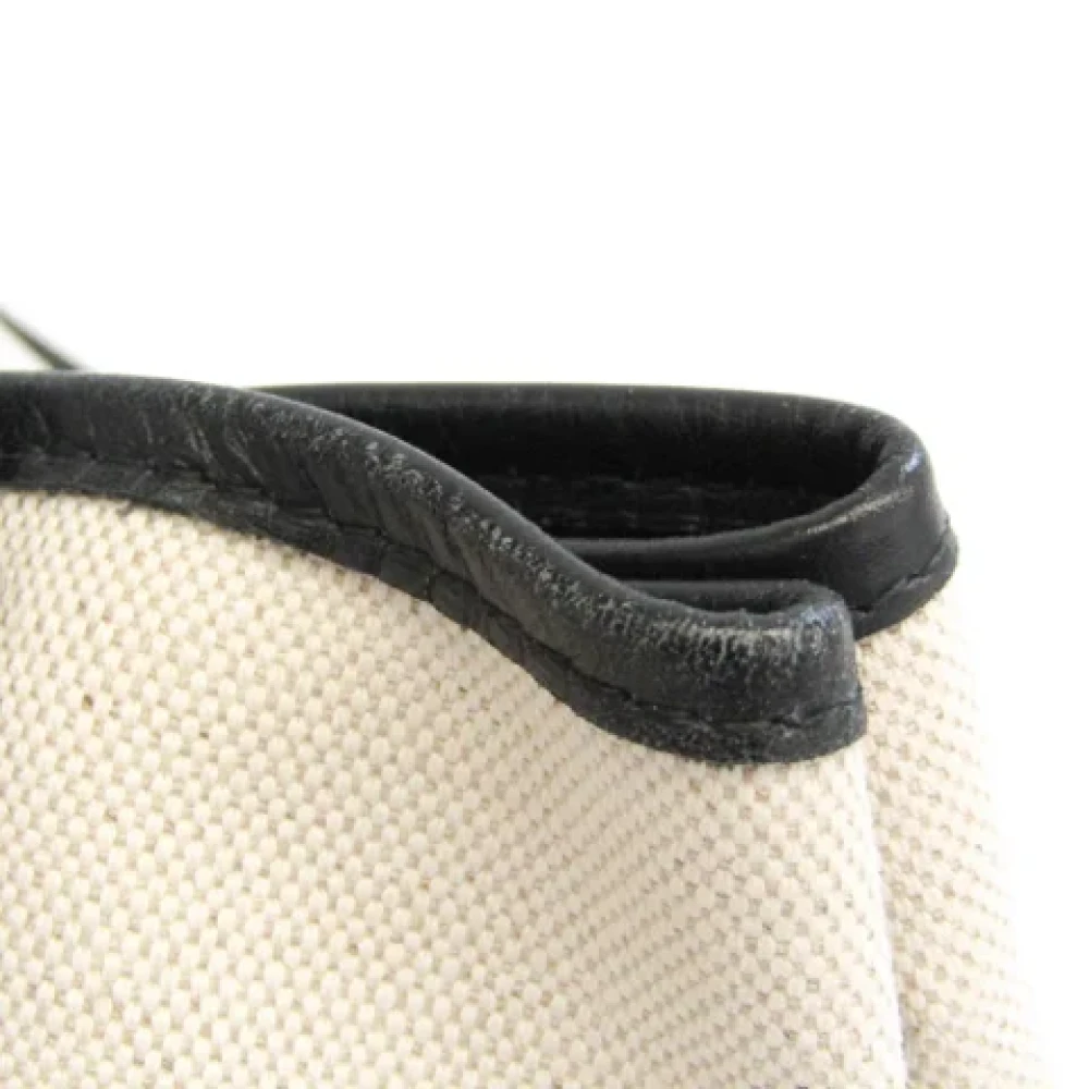 Balenciaga Vintage Pre-owned Canvas handbags Beige Dames