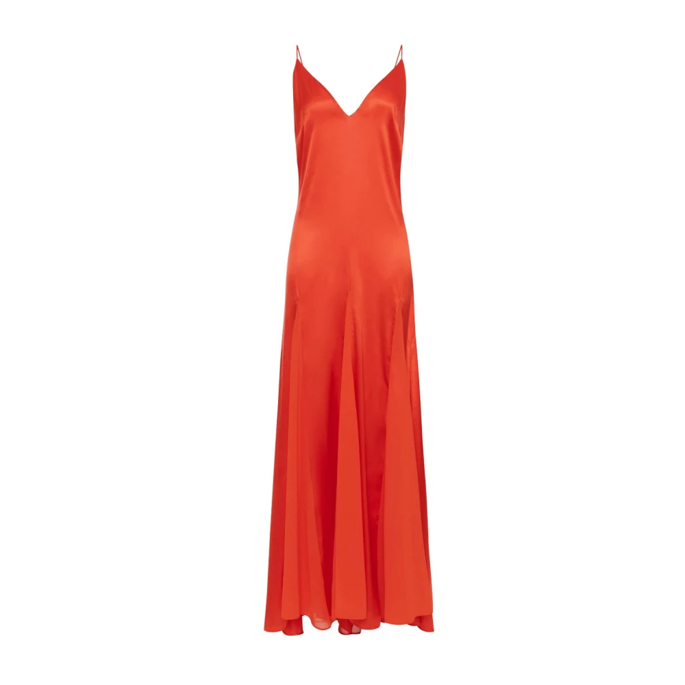 Elisabetta Franchi Koraalrode jurken voor vrouwen Red Dames