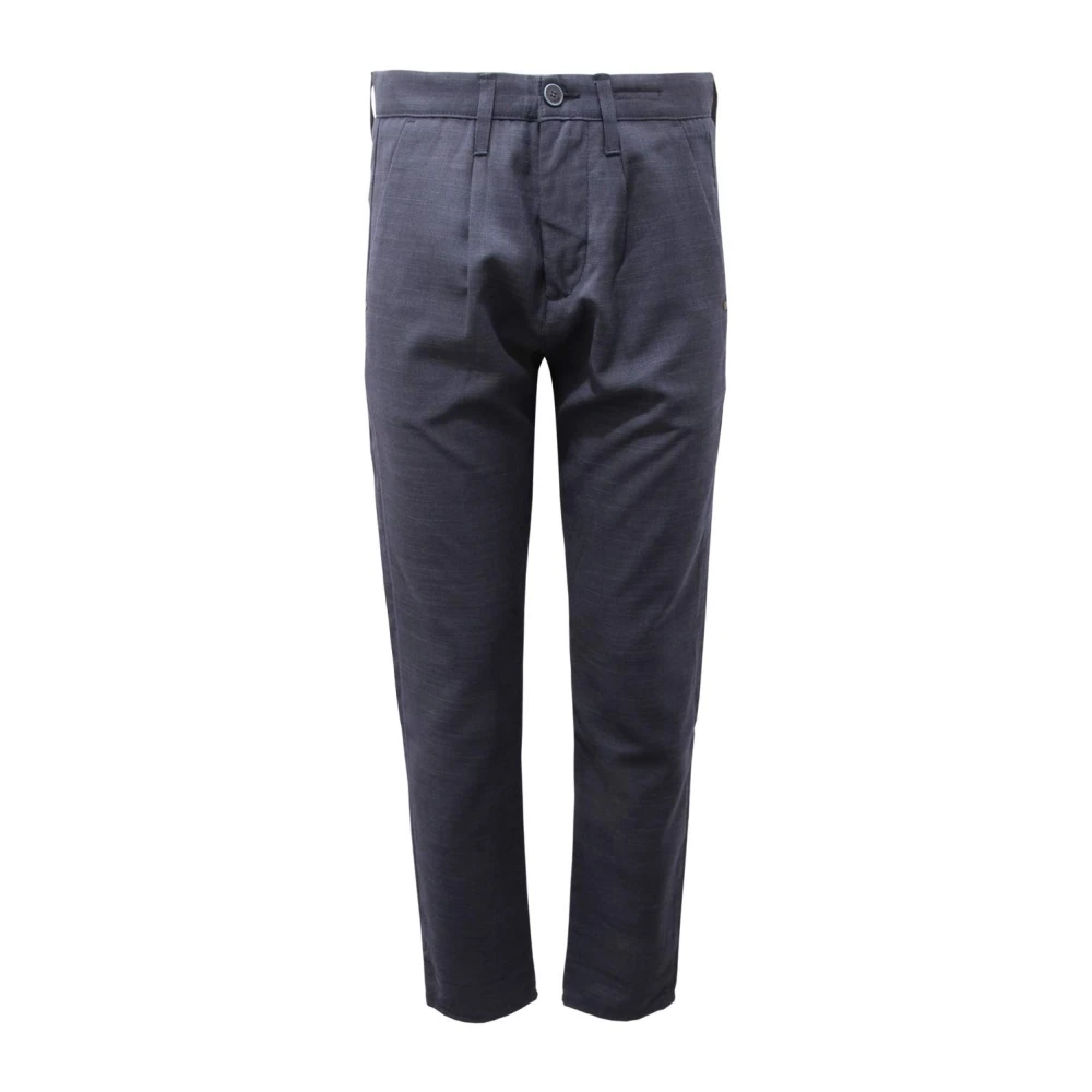Liu Jo Men's Blue Loose Fit Chino Pant Summer Style, Chinos, Xs, Trousers