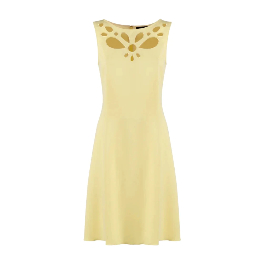 Nenette Women's Yellow Abito - Short Dresses - S - Dresses